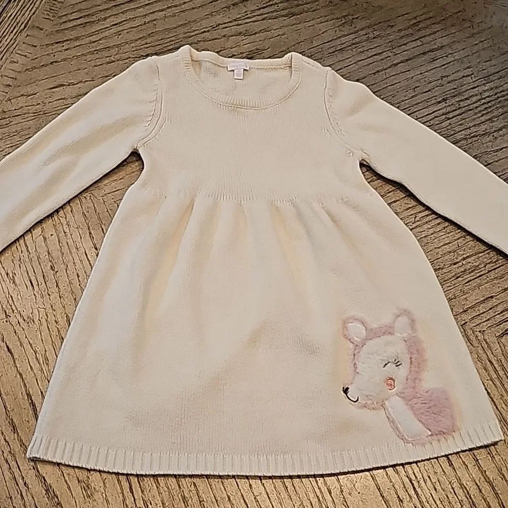 Long sleeve dog dress size 4